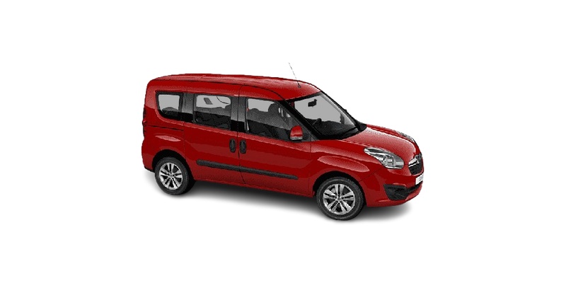 Opel Combo — 7-seater family rental in Corfu