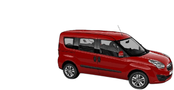 Opel Combo — 7-seater family rental in Corfu