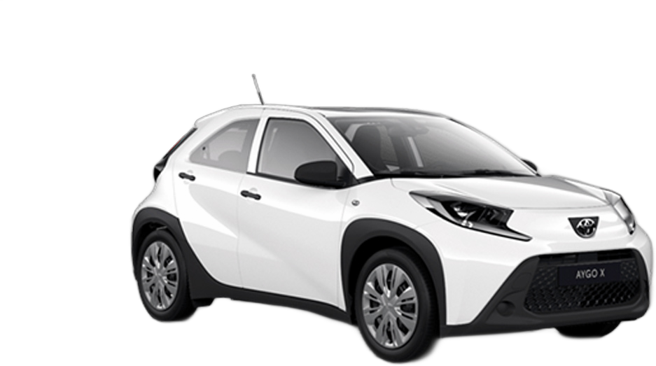 Toyota Aygo — economy rental car in Corfu, Herbie Car Rentals